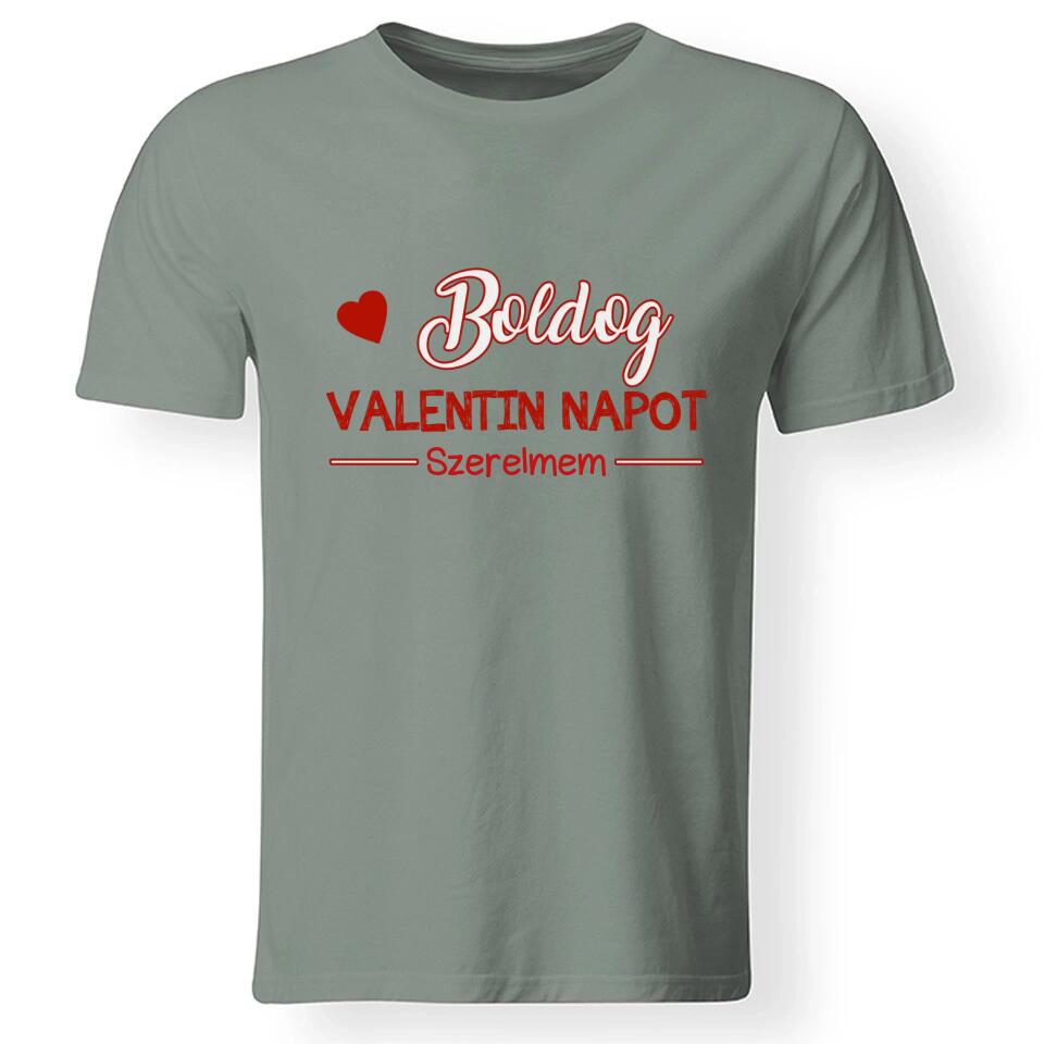 Valentin napi póló férfiaknak