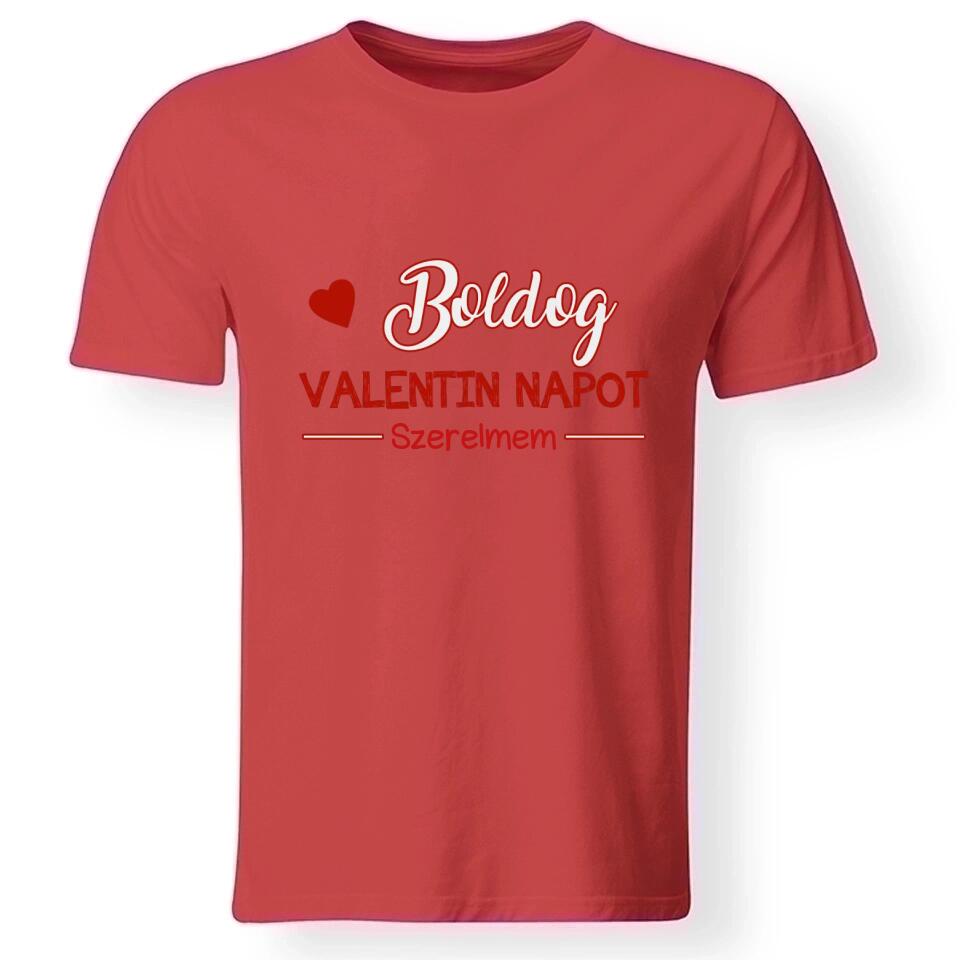 Valentin napi póló férfiaknak