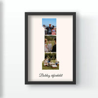 Számos fotókollázs falikép