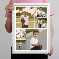 Fotókollázs falikép apáknak