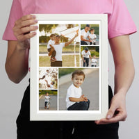 Fotókollázs falikép apáknak