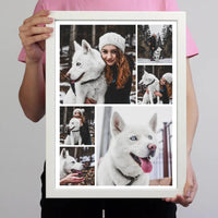 Fotókollázs falikép gazdiknak