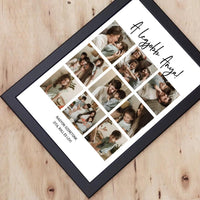 Klasszikus 9 képes fotókollázs falikép Anyáknak