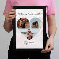 Szív montázs falikép