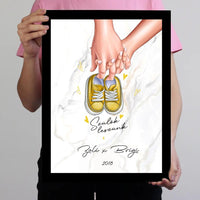 Szülők leszünk falikép