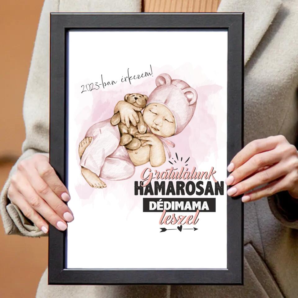 Bababejelentő falikép