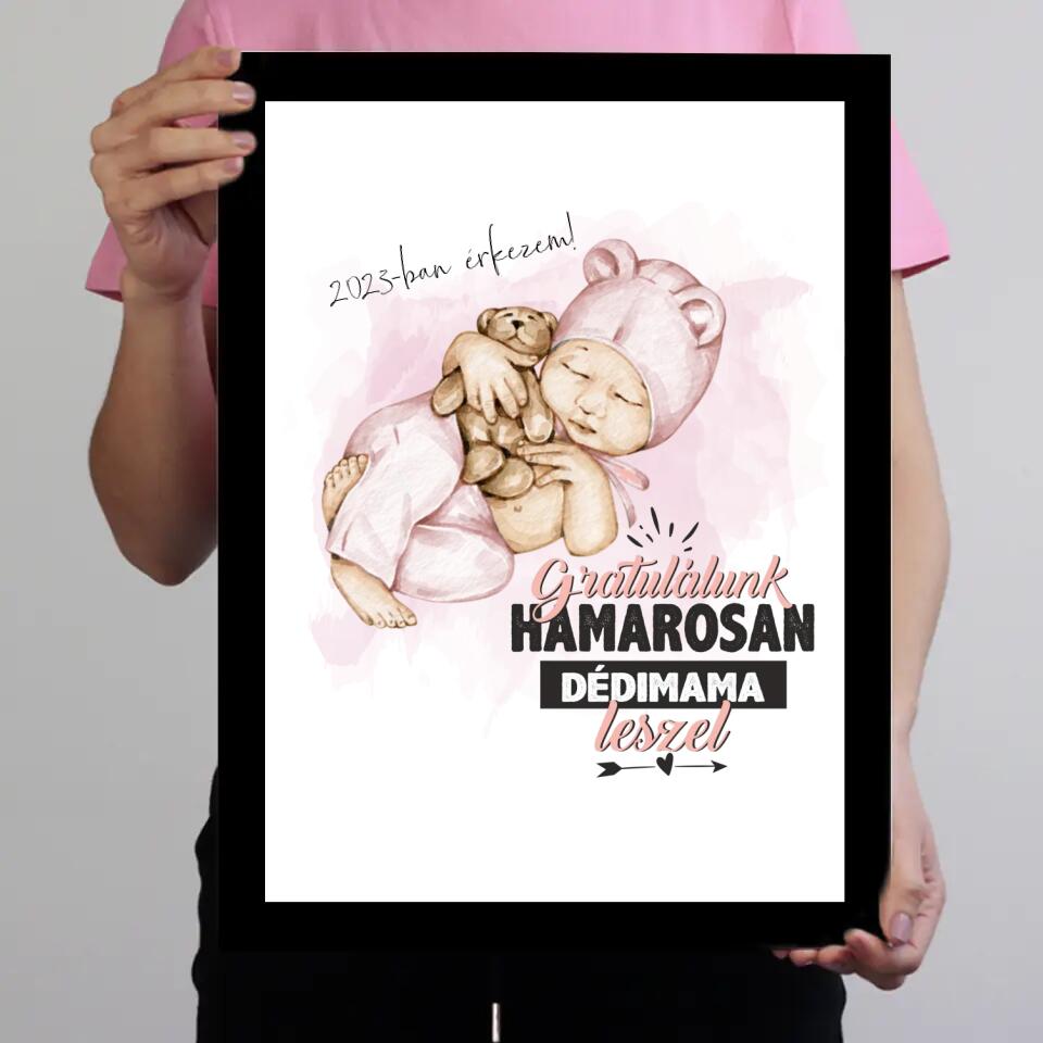 Bababejelentő falikép