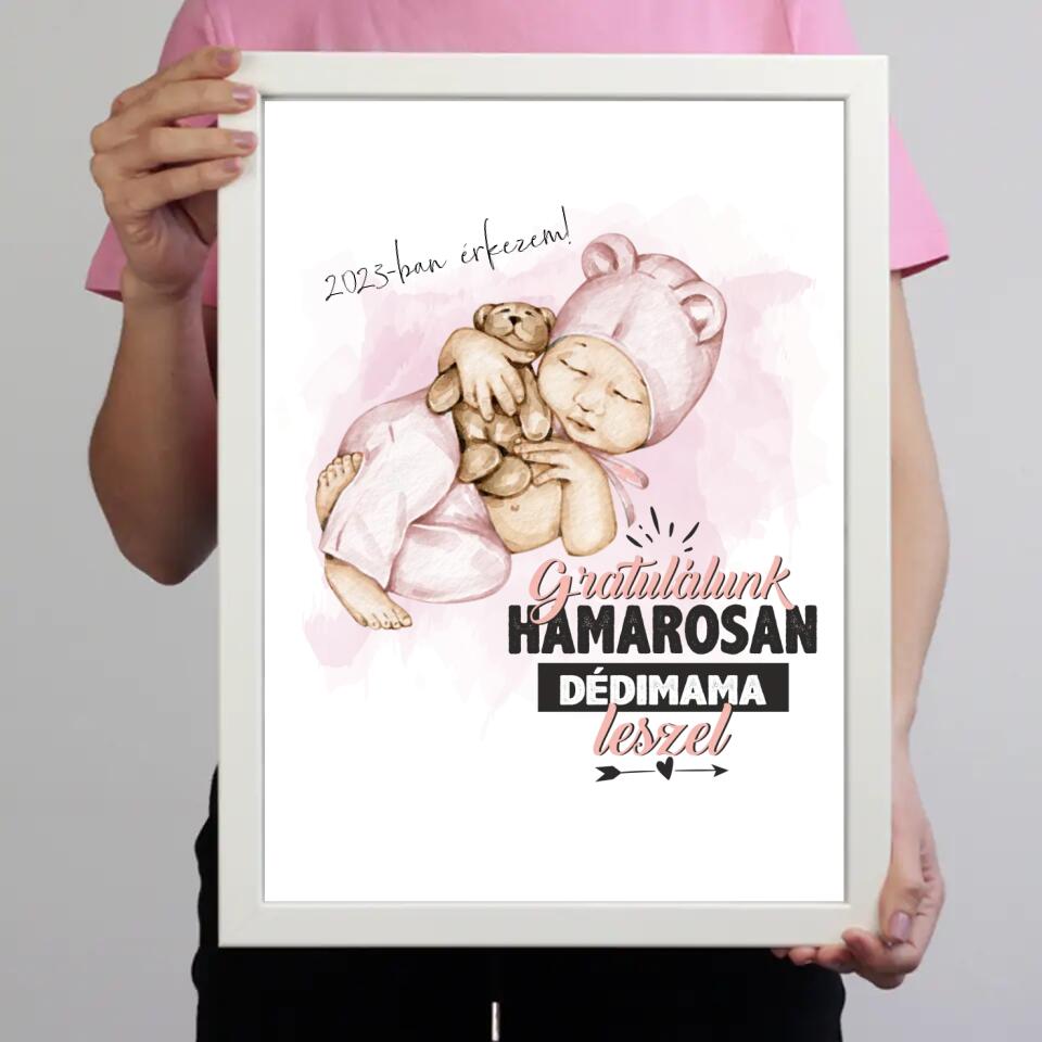 Bababejelentő falikép