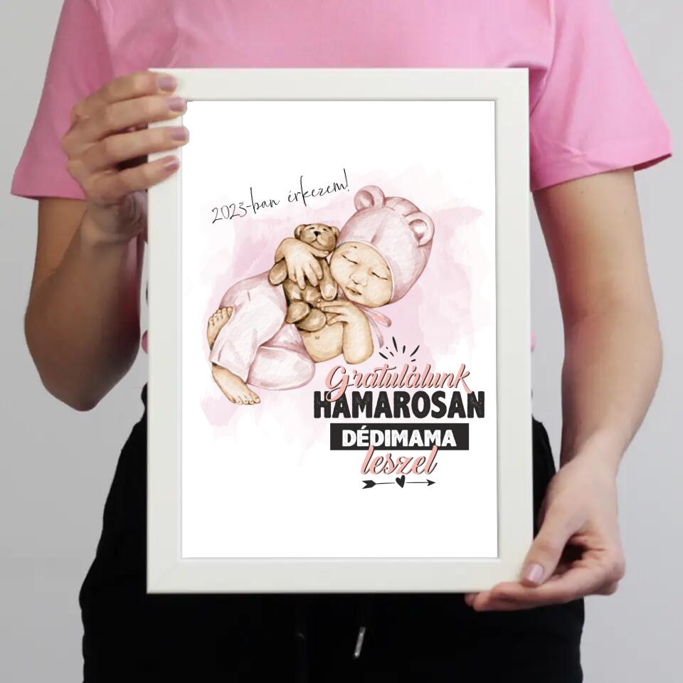 Bababejelentő falikép