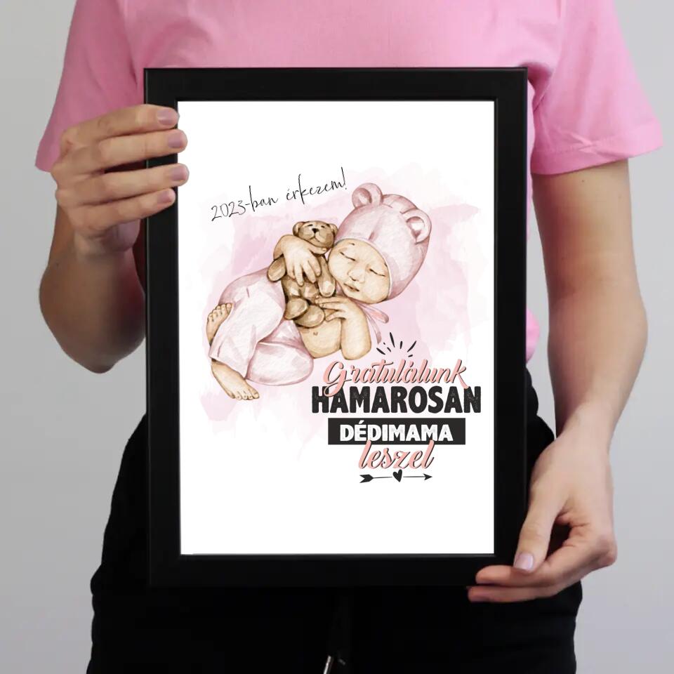 Bababejelentő falikép