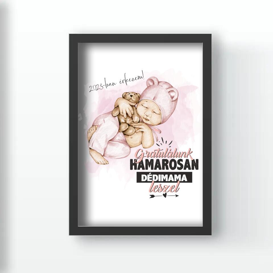 Bababejelentő falikép