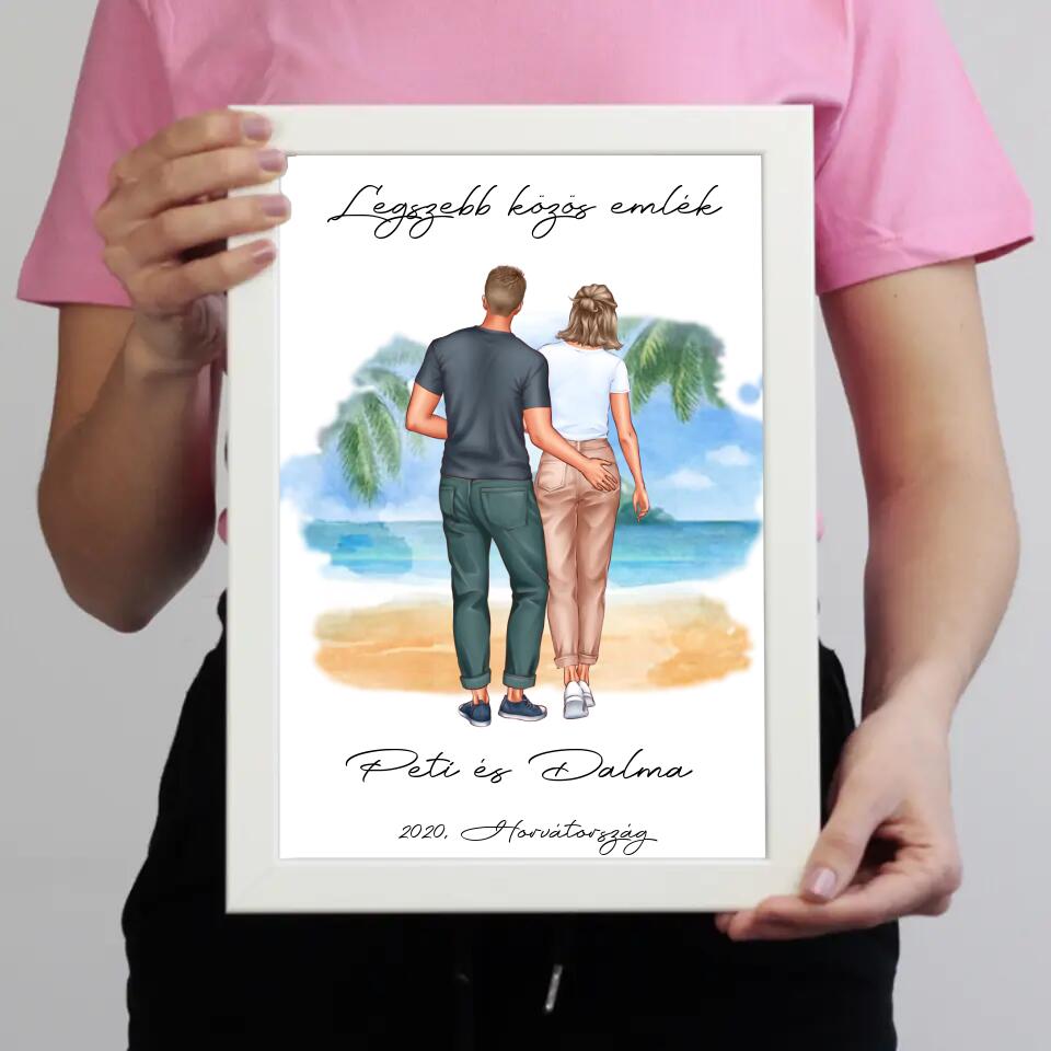 Páros nyári falikép