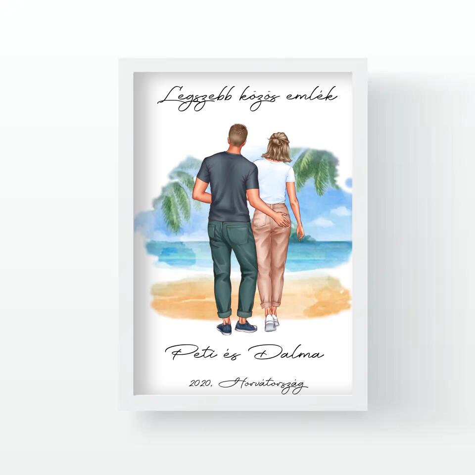 Páros nyári falikép