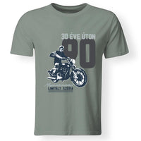 Motoros szülinapi férfi póló