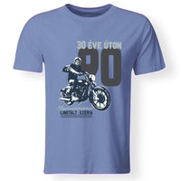 Motoros szülinapi férfi póló