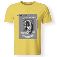 Az utak királya motoros férfi póló