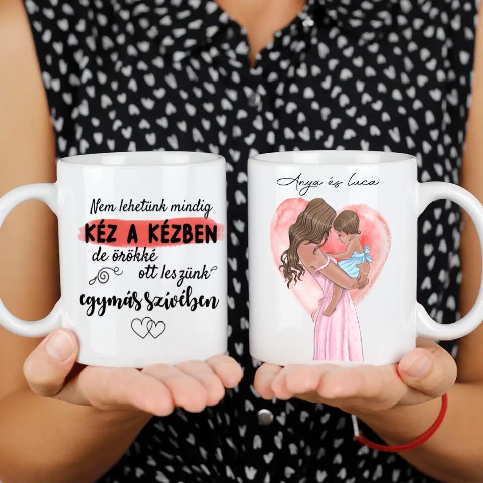 Anyák napi babás bögre