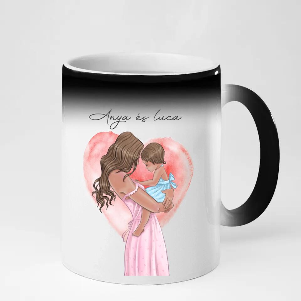 Anyák napi babás bögre