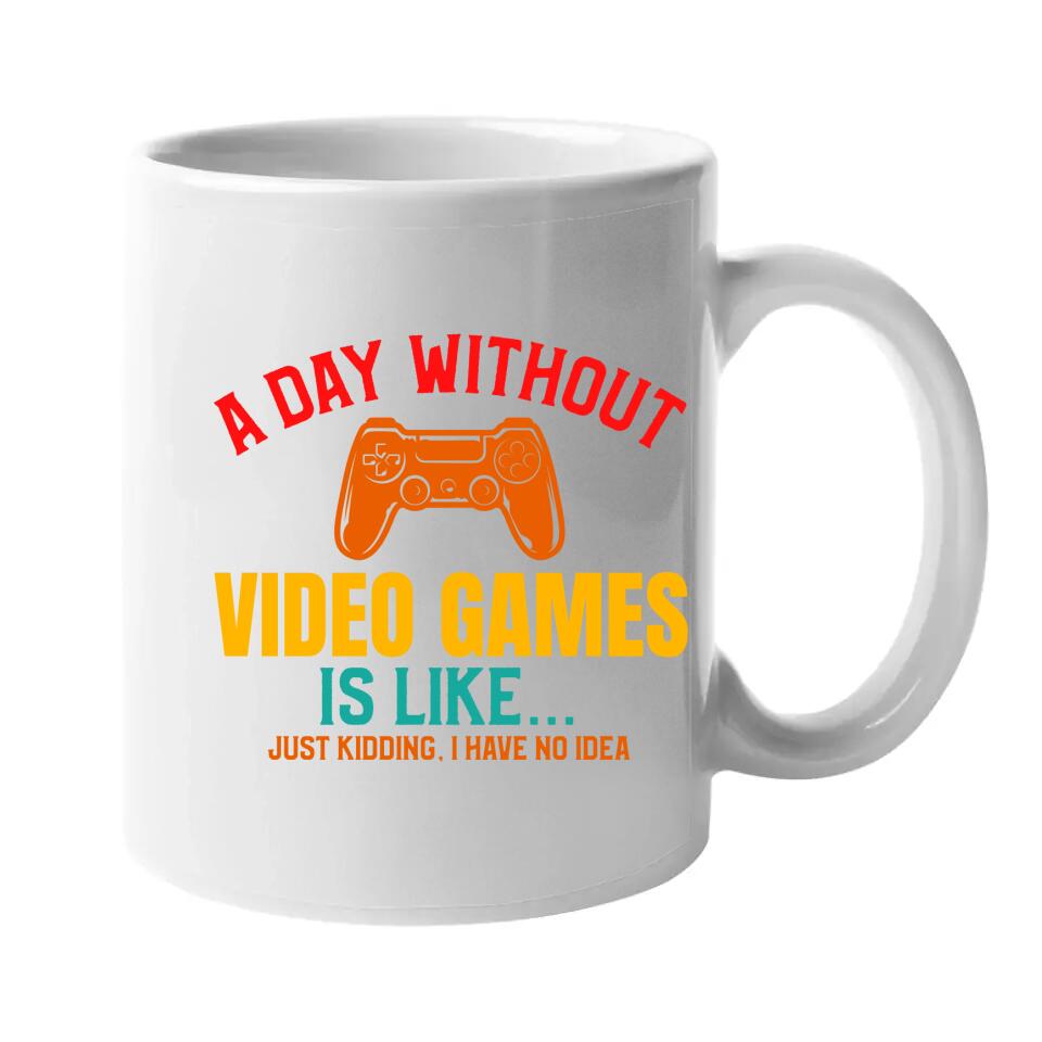 Gamer fiús ajándék bögre 