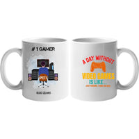 Gamer fiús ajándék bögre 