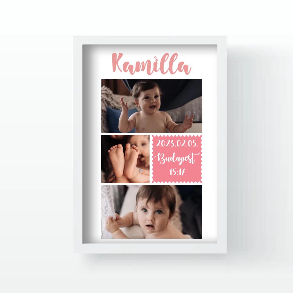 Kollázskép újszülötteknek