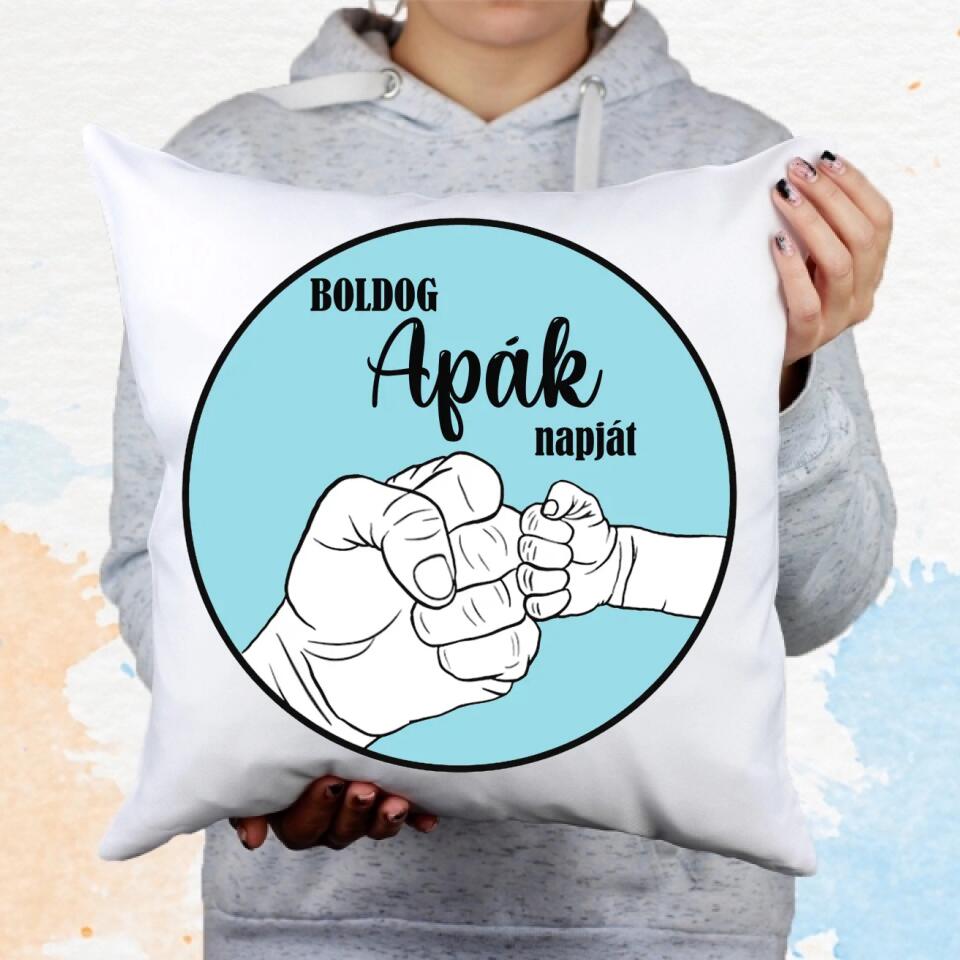 Apák napi "öklözős" párna