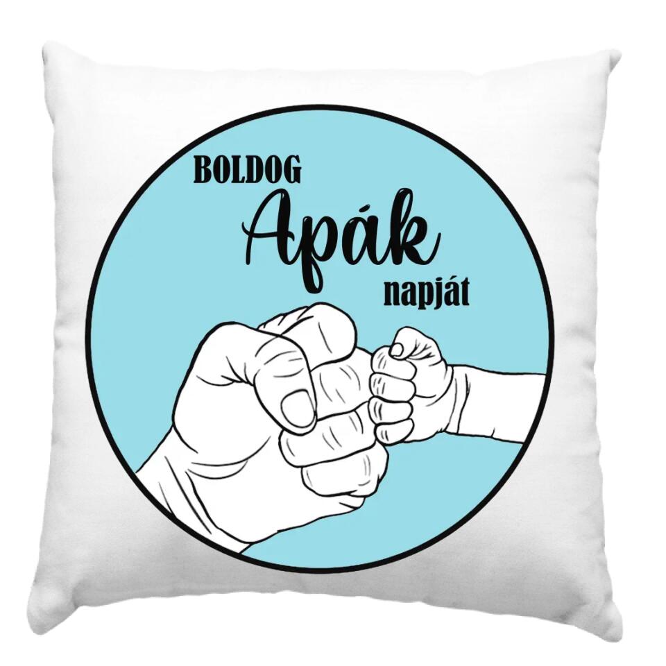 Apák napi "öklözős" párna