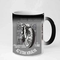 Az utak királya motoros ajándék bögre