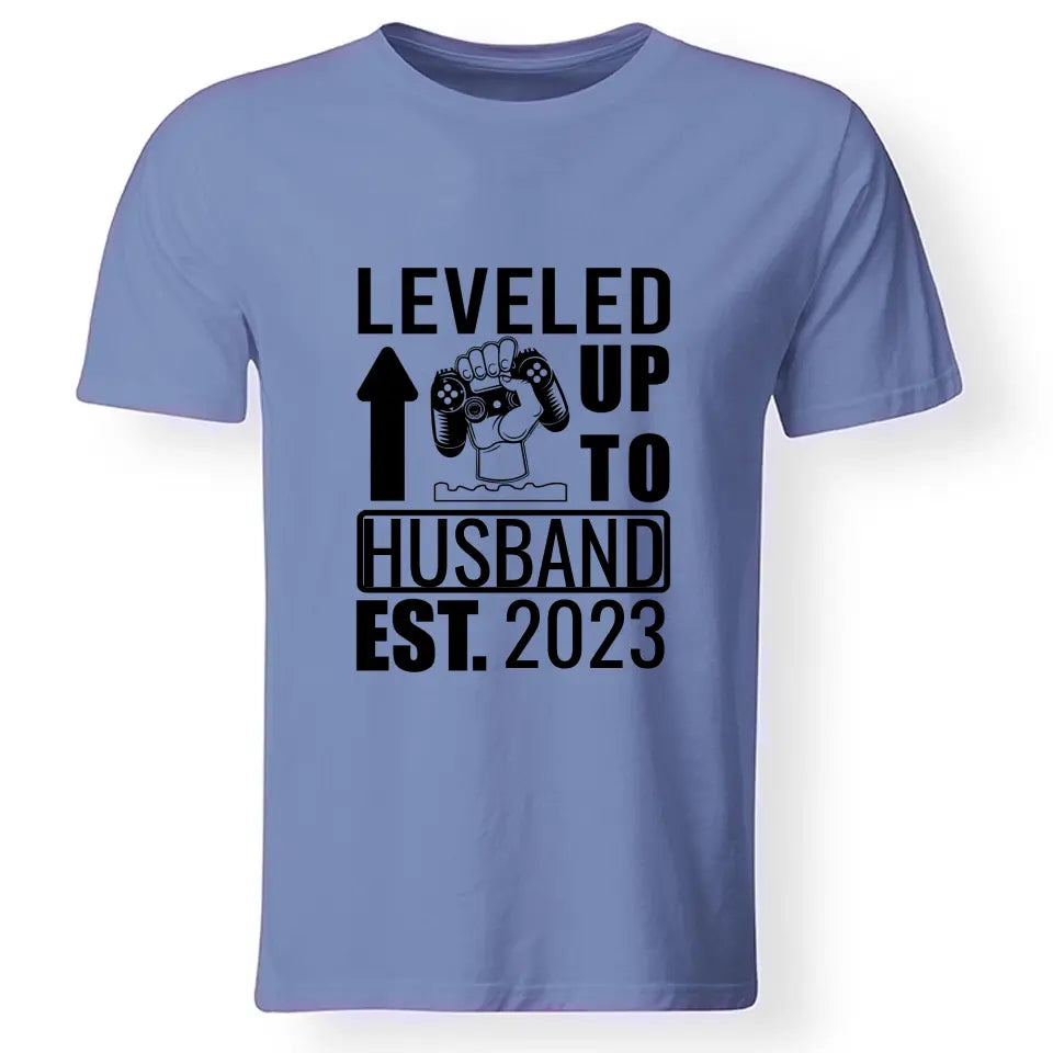 Level up gamer póló felirattal