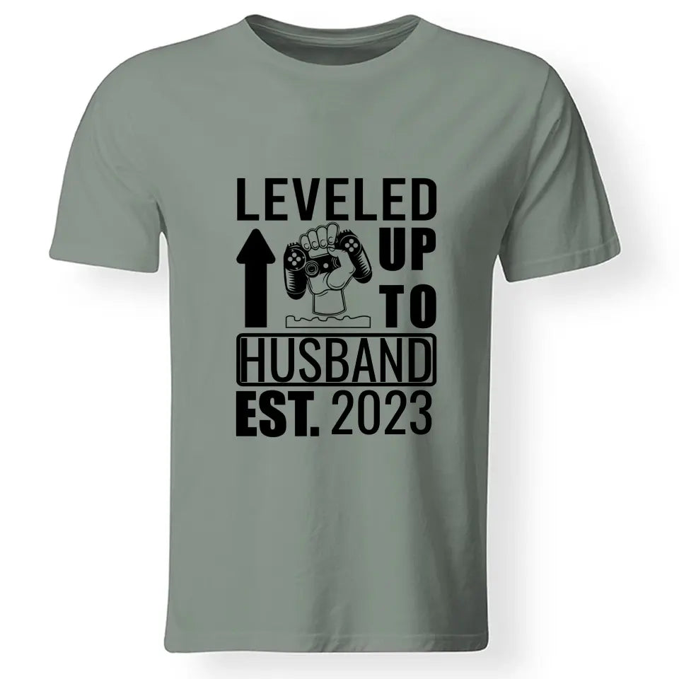 Level up gamer póló felirattal