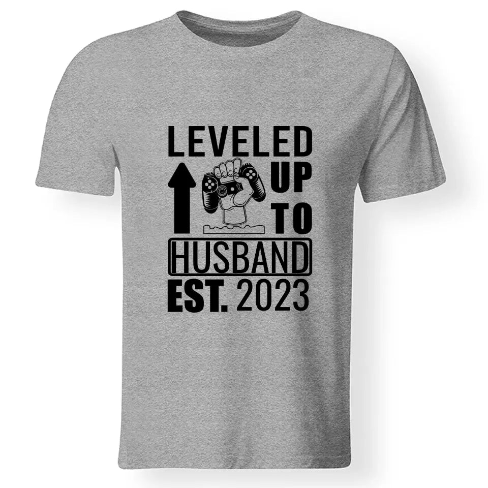 Level up gamer póló felirattal