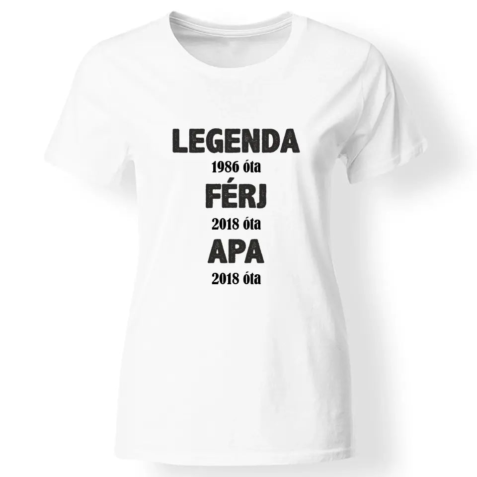 Szülinapi gamer póló nőknek