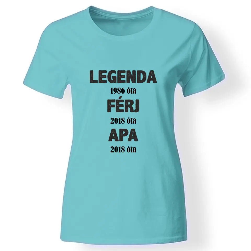 Szülinapi gamer póló nőknek