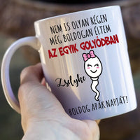 Vicces Apák napi Köszi Apa ajándék bögre