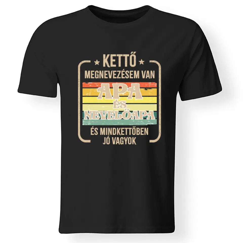 Apa és nevelőapa póló
