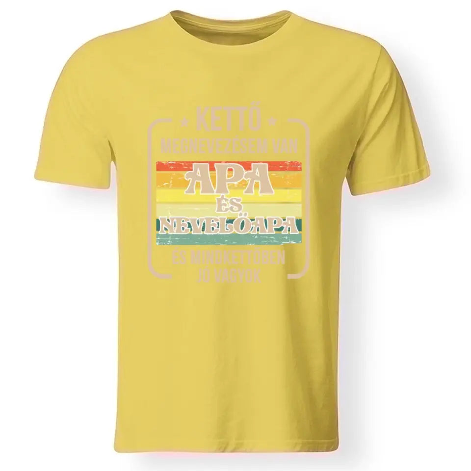 Apa és nevelőapa póló