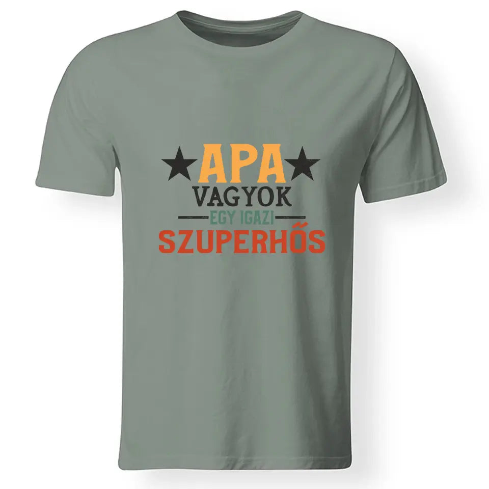 Ajándék Apáknak - Apa egy igazi szuperhős póló
