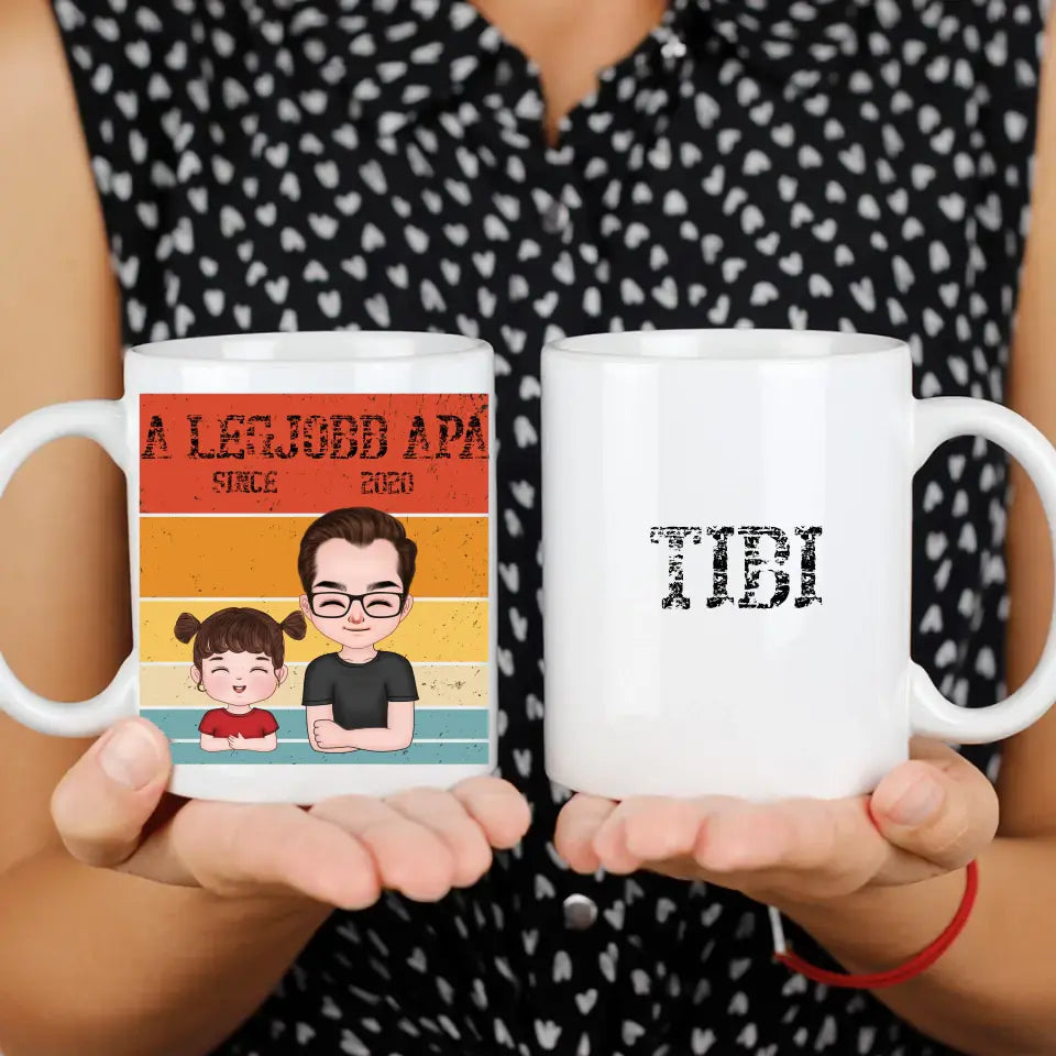 A legjobb Apa bögre szerkeszthető karakterekkel