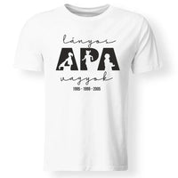 Ajándék Apáknak - Lányos Apa vagyok férfi póló