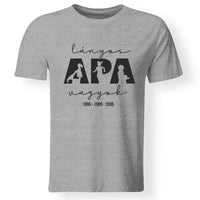 Ajándék Apáknak - Lányos Apa vagyok férfi póló