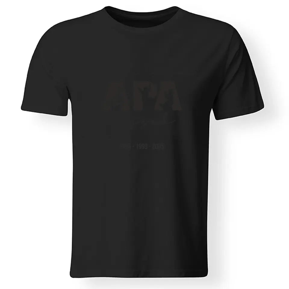 Ajándék Apáknak - Fiús és Lányos Apa vagyok férfi póló