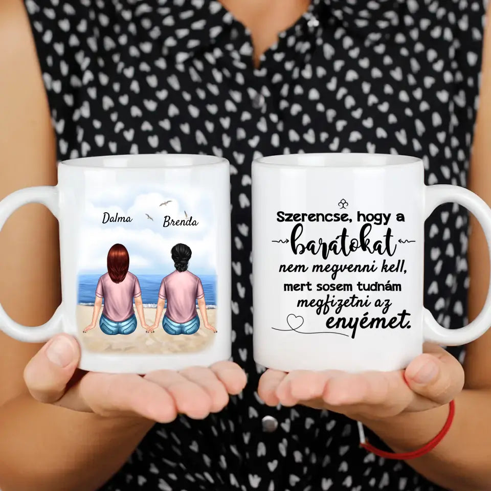 Legjobb barátnő bögre