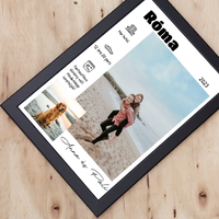 2 fényképes falikép a nyaralás részleteivel