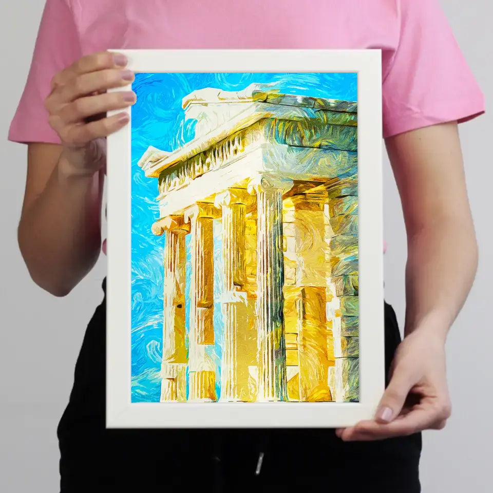 Görög nyaralás emlékőrző falikép