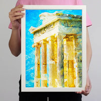 Görög nyaralás emlékőrző falikép