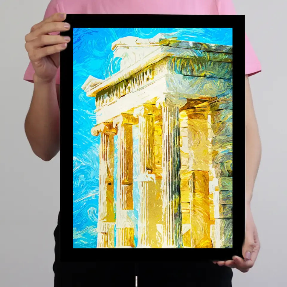 Görög nyaralás emlékőrző falikép