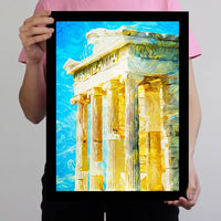 Görög nyaralás emlékőrző falikép