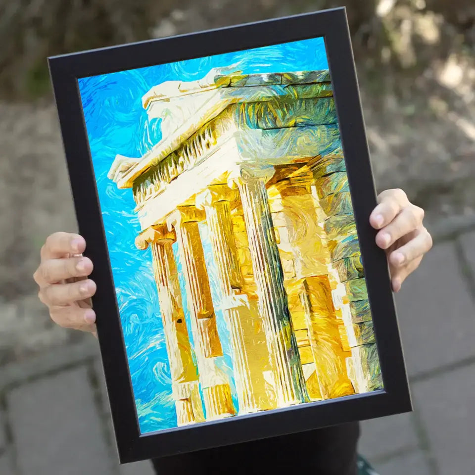 Görög nyaralás emlékőrző falikép