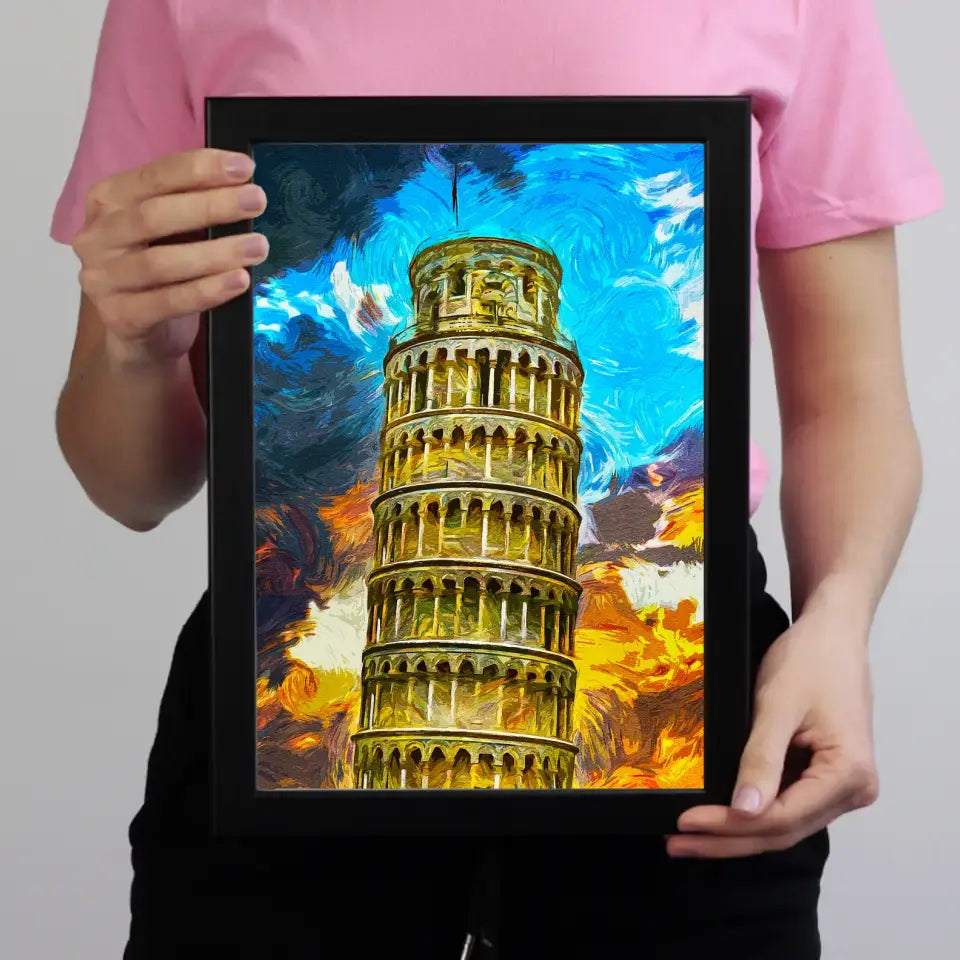 Olasz nyaralás emlékőrző falikép