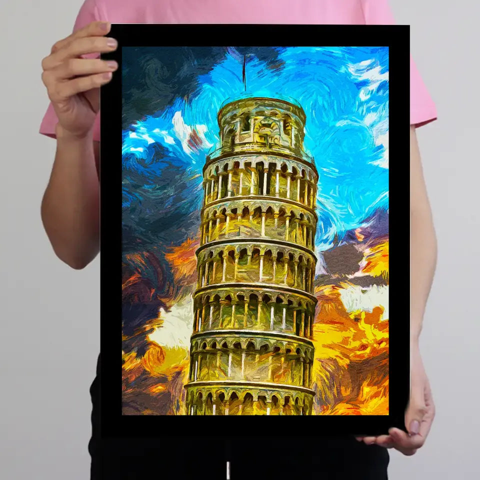 Olasz nyaralás emlékőrző falikép